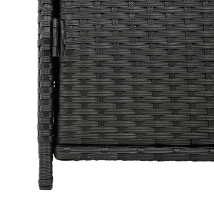 Garden Storage Cabinet 83X45X76 Cm Poly Rattan