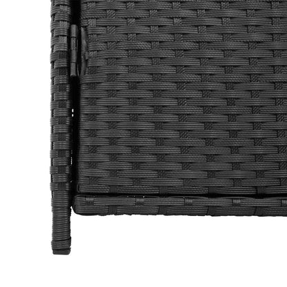 Garden Storage Cabinet 83X45X76 Cm Poly Rattan