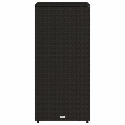 Garden Storage Cabinet 50X55X115 Cm Poly Rattan