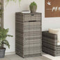 Garden Storage Cabinet Poly Rattan