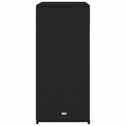 Garden Storage Cabinet Poly Rattan