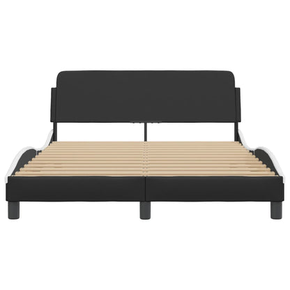 Bed Frame "Dover" Double Faux Leather
