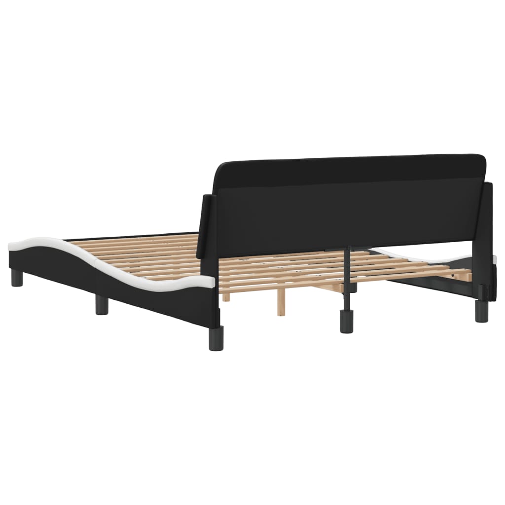Bed Frame "Dover" Double Faux Leather