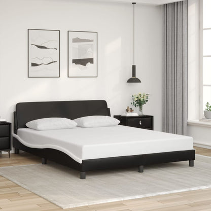 Bed Frame "Dover" Double Faux Leather