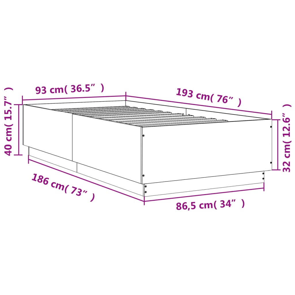 Bed Frame Without Mattress