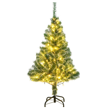 Artificial Christmas Tree With Flocked Snow Green