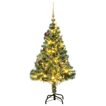 Artificial Christmas Tree With Flocked Snow Green