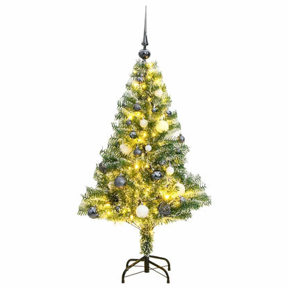 Artificial Christmas Tree With Flocked Snow Green