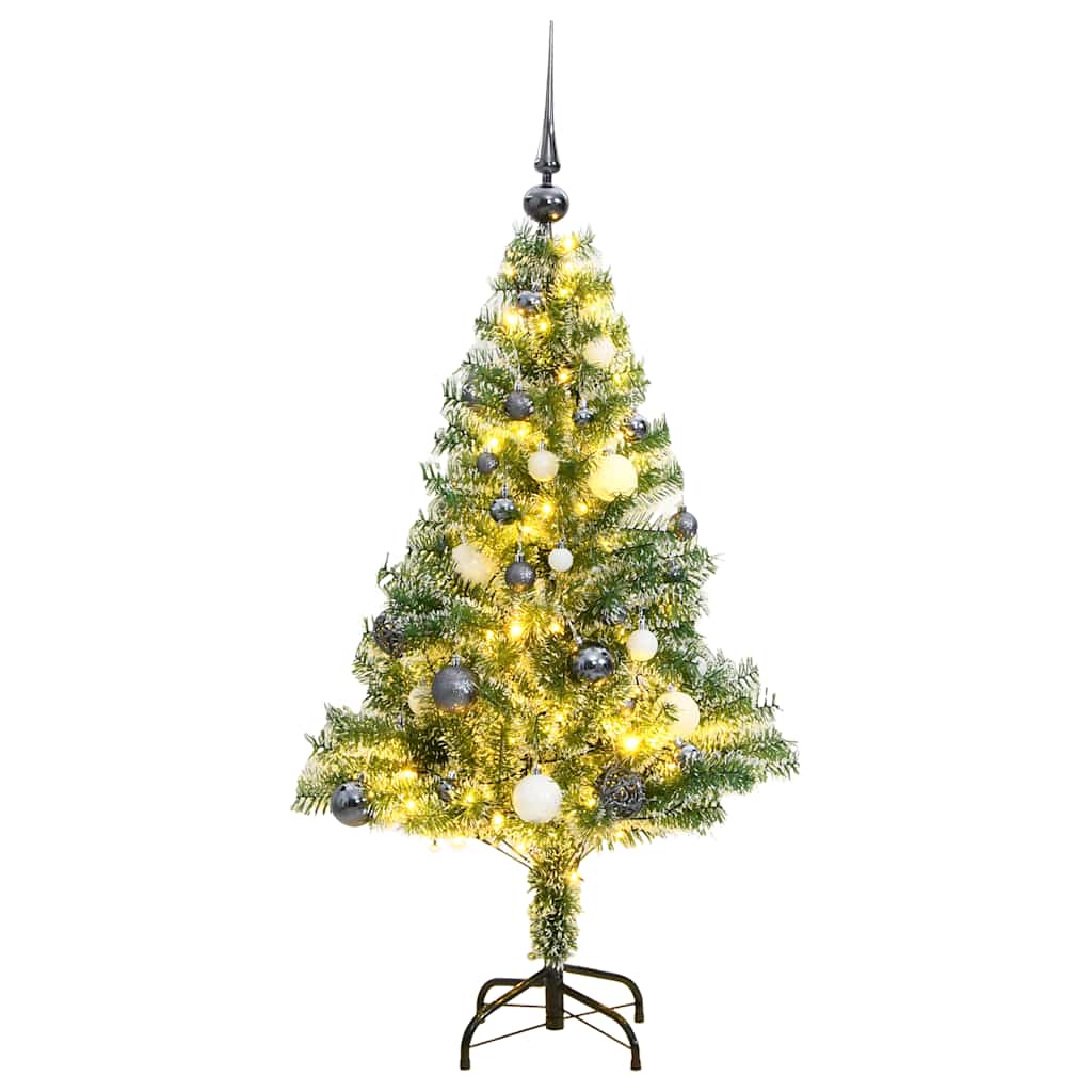 Artificial Christmas Tree With Flocked Snow Green