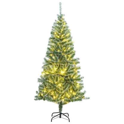 Artificial Christmas Tree With Flocked Snow Green
