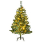 Artificial Hinged Christmas Tree With Cones
