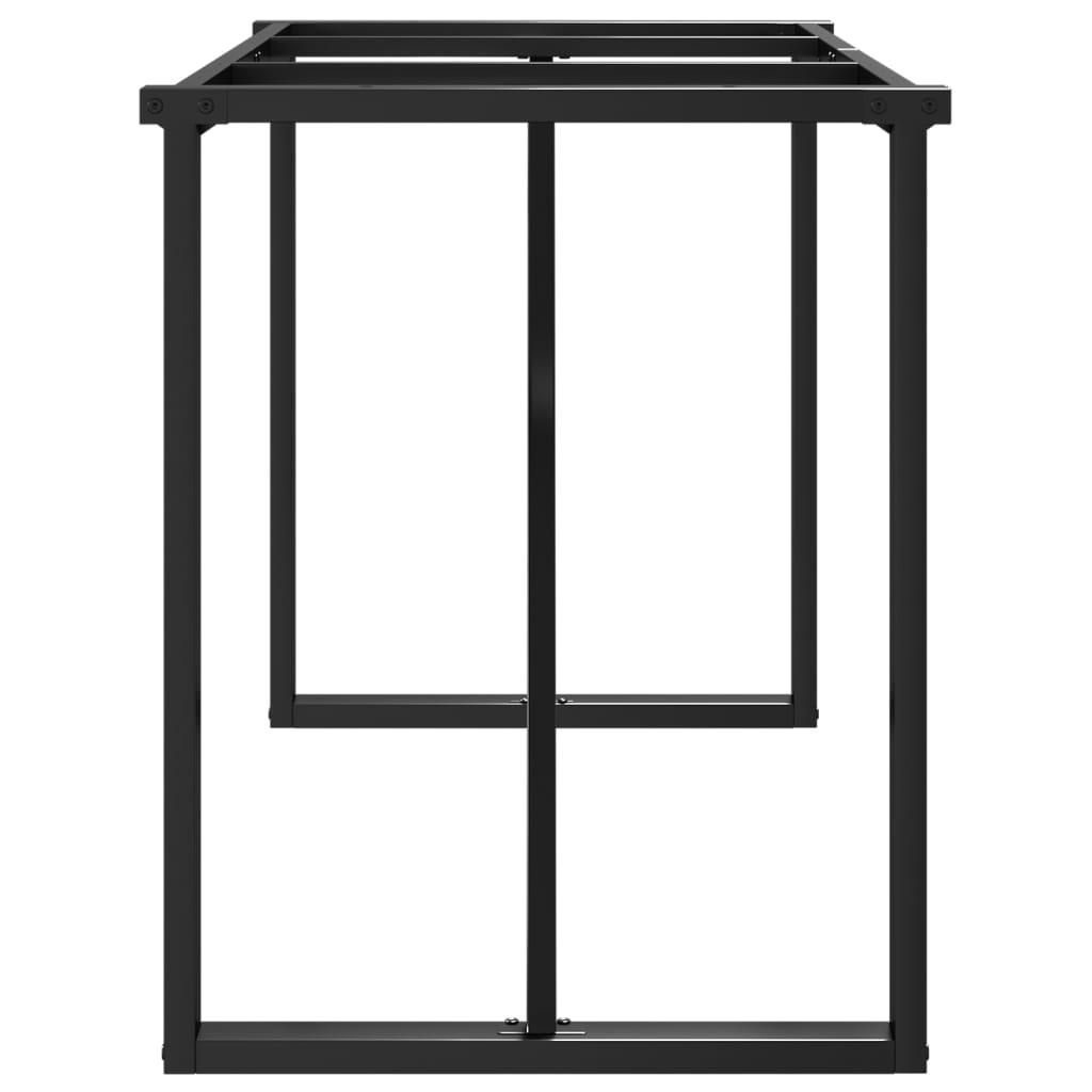 Dining Table Legs O-Frame 140X60X73 Cm Steel