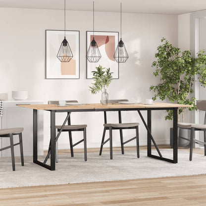 Dining Table Legs O-Frame 160X80X73 Cm Steel