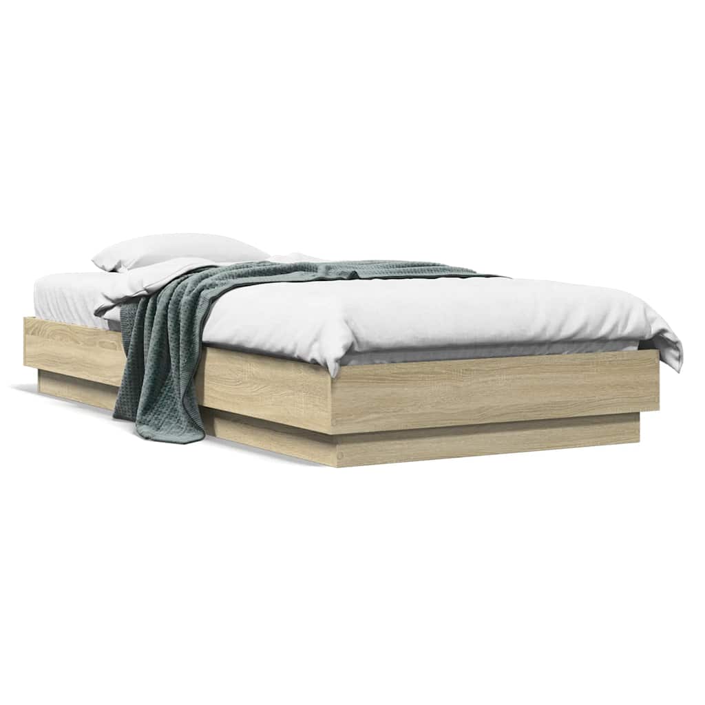 Bed Frame Without Mattress Engineered Wood