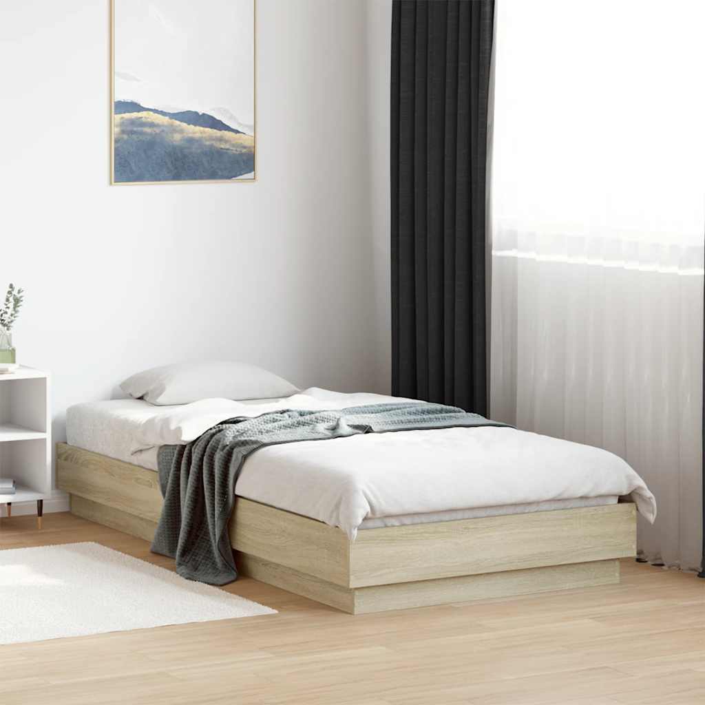 Bed Frame Without Mattress Engineered Wood