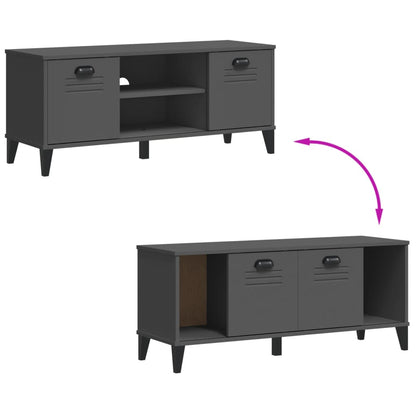 Shoe Bench Viken 106X35X45 Cm Engineered Wood