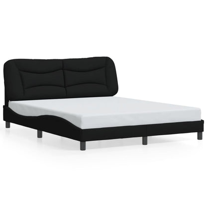 Bed Frame Without Mattress "Hvar" Queen Fabric