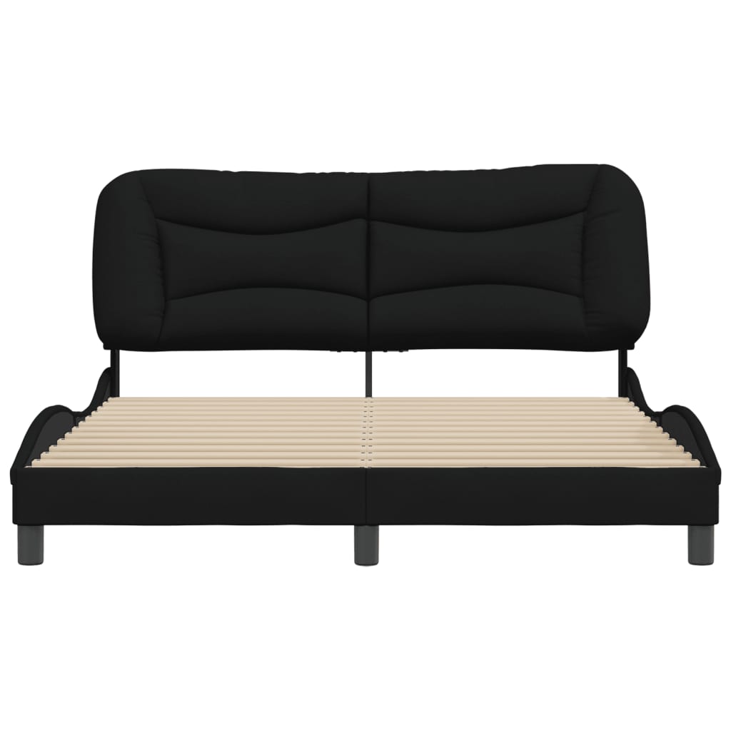 Bed Frame Without Mattress "Hvar" Queen Fabric