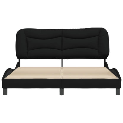 Bed Frame Without Mattress "Hvar" Queen Fabric