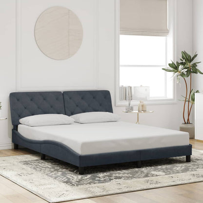 Bed Frame Without Mattress Queen Velvet