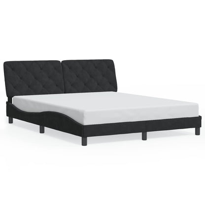 Bed Frame Without Mattress Queen Velvet