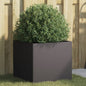 Planter Silver Galvanised Steel