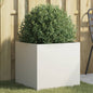 Planter Silver Galvanised Steel
