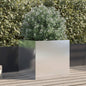 Planter Silver Galvanised Steel