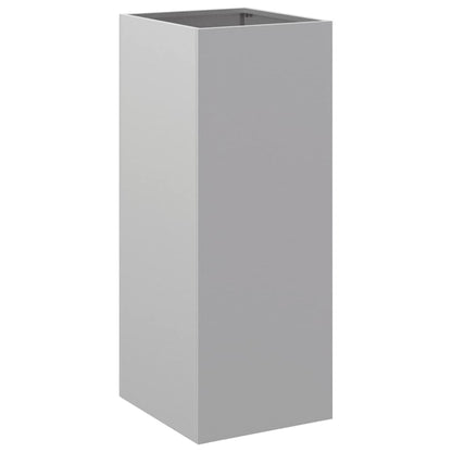 Planter Silver Galvanised Steel