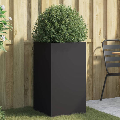 Planter Silver Galvanised Steel