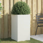 Planter Silver Galvanised Steel