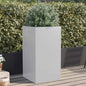 Planter Silver Galvanised Steel