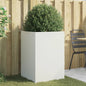 Planter Silver Galvanised Steel