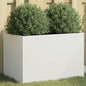 Planter Silver Galvanised Steel