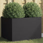 Planter Silver Galvanised Steel