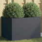 Planter Silver Galvanised Steel