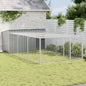 Dog House With Roof Anthracite Galvanised Steel