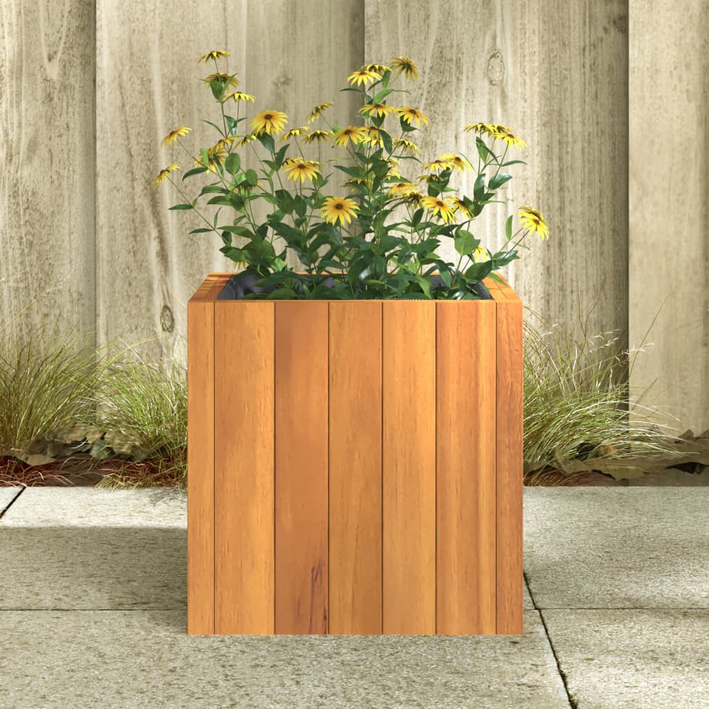 Garden Planter Solid Wood Acacia