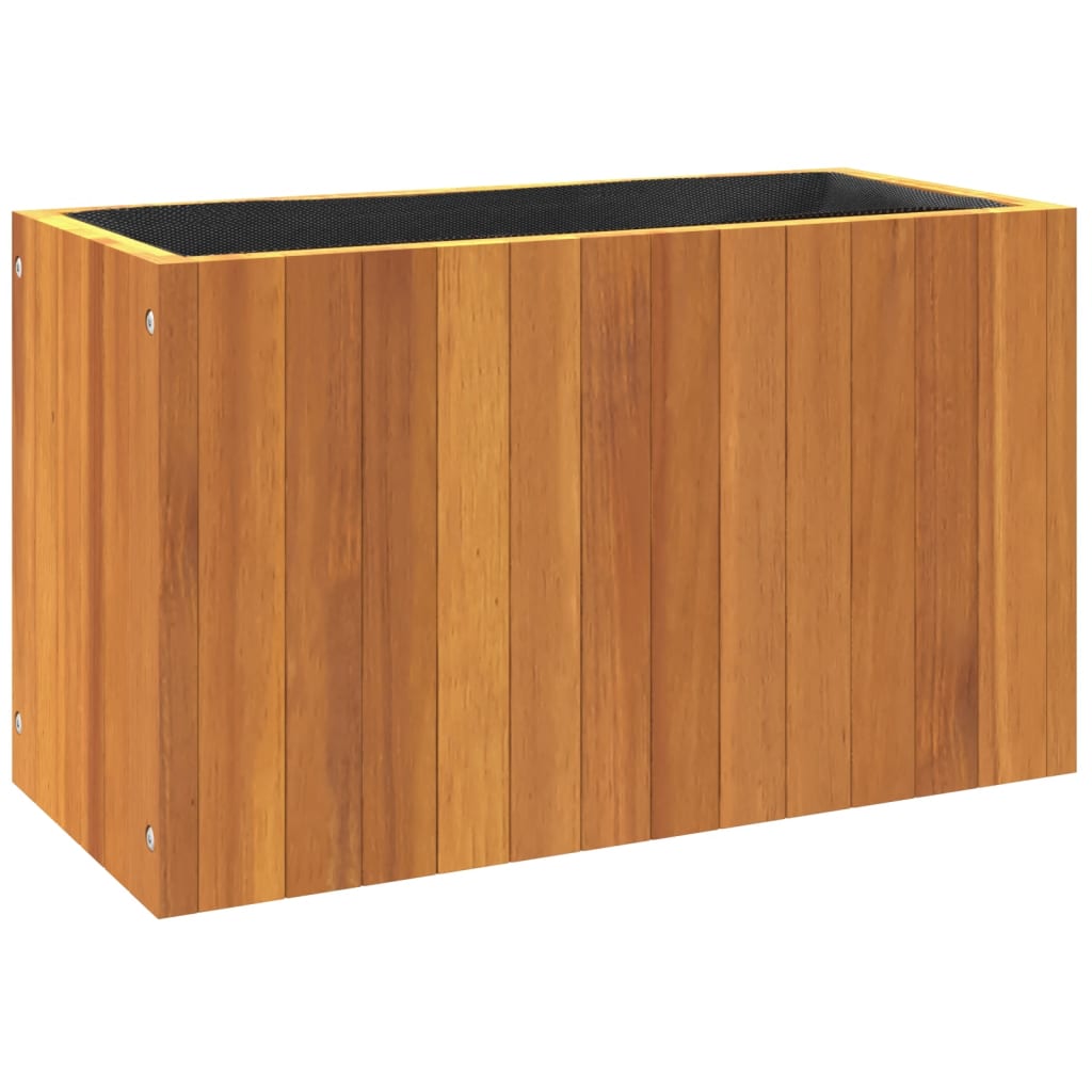Garden Planter Solid Wood Acacia