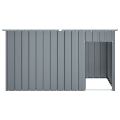 Dog House With Roof Anthracite Galvanised Steel