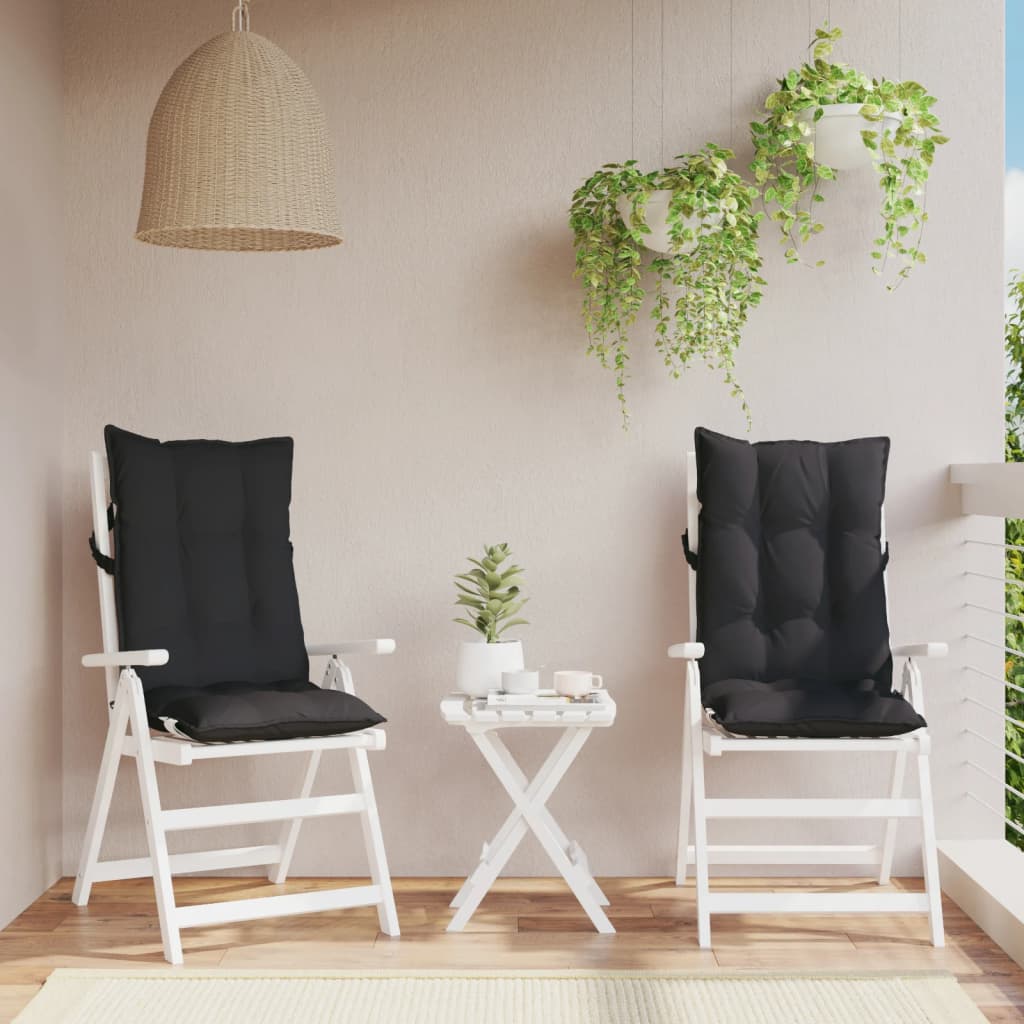 Highback Chair Cushions 6 Pcs Oxford Fabric