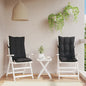 Highback Chair Cushions 6 Pcs Oxford Fabric