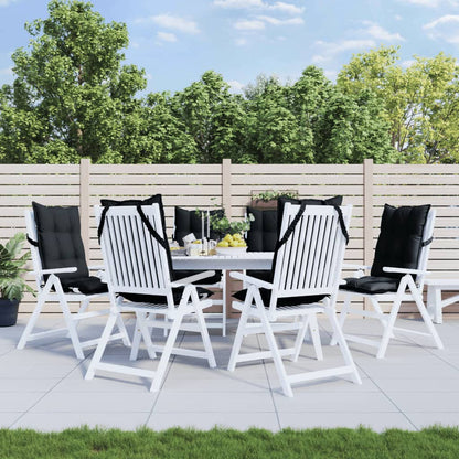 Highback Chair Cushions 6 Pcs Oxford Fabric