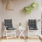 Lowback Chair Cushions 6 Pcs Oxford Fabric