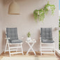 Lowback Chair Cushions 6 Pcs Oxford Fabric