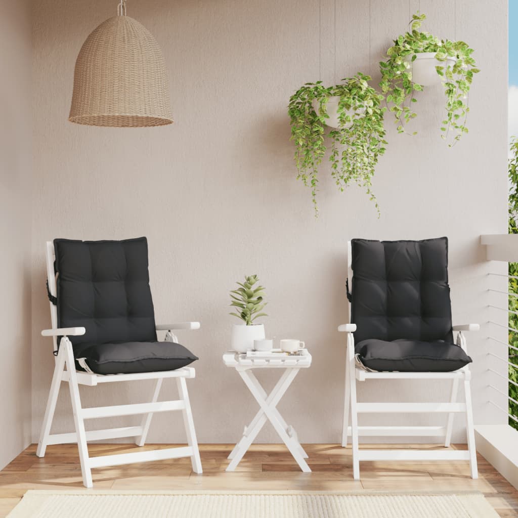 Lowback Chair Cushions 6 Pcs Oxford Fabric
