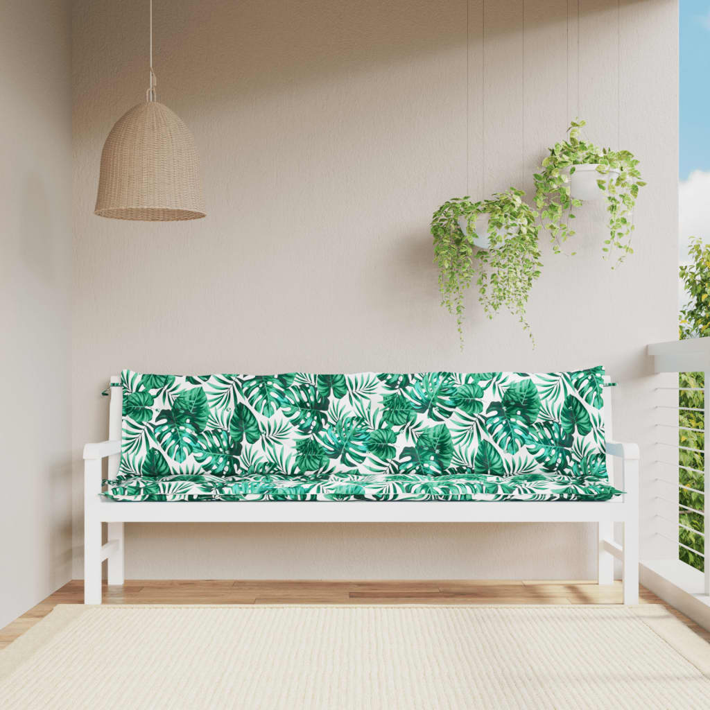 Garden Bench Cushions 2Pcs Oxford Fabric