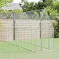 Chicken Cage Silver Galvanised Steel