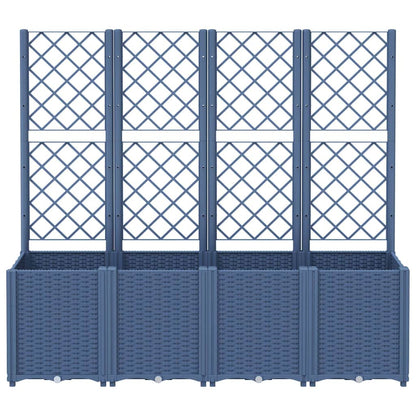 Garden Planter With Trellis Pp