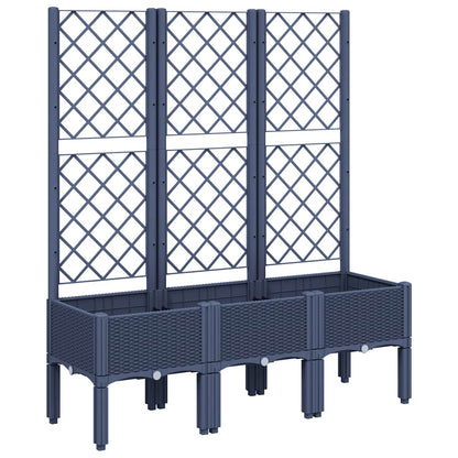 Garden Planter With Trellis Pp